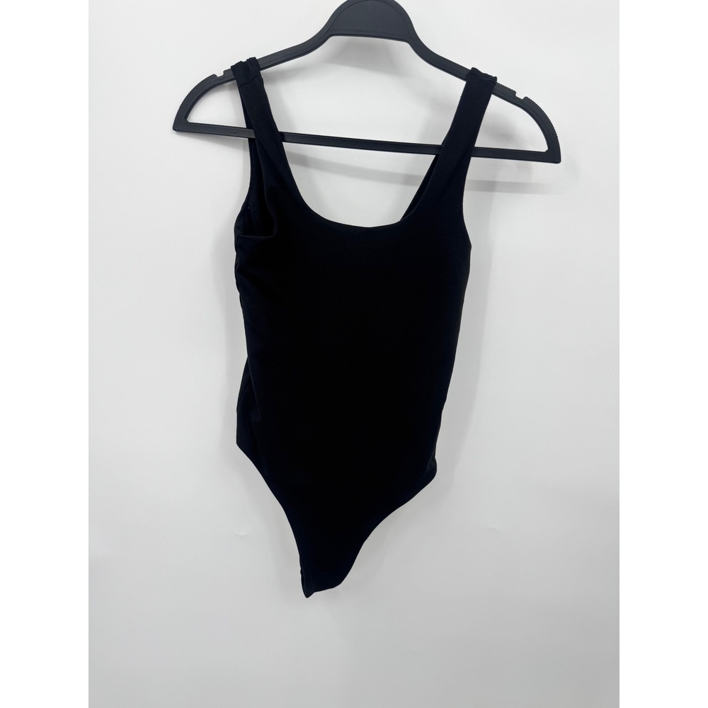 Vuori Halo Bodysuit Women Small Black Sleeveless Scoop Neck VW1224 - Picture 8 of 10